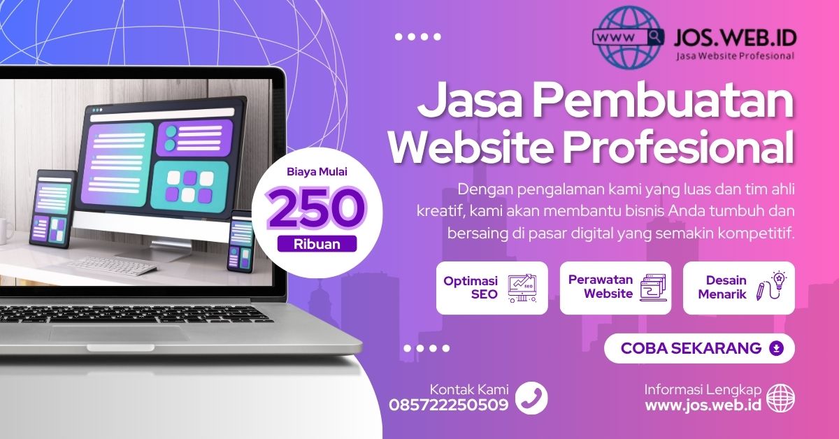 Jasa Web Terjangkau Ciamis