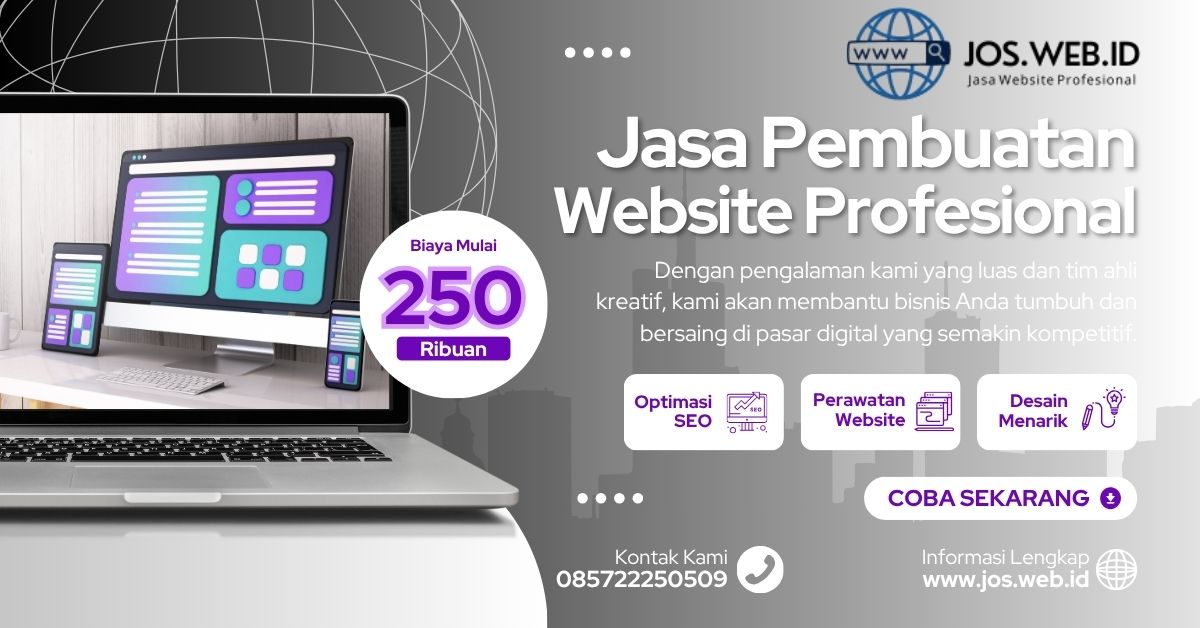 Jasa Pembuatan Web Profesional Banjar