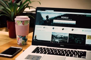 Business Website Laptop Business